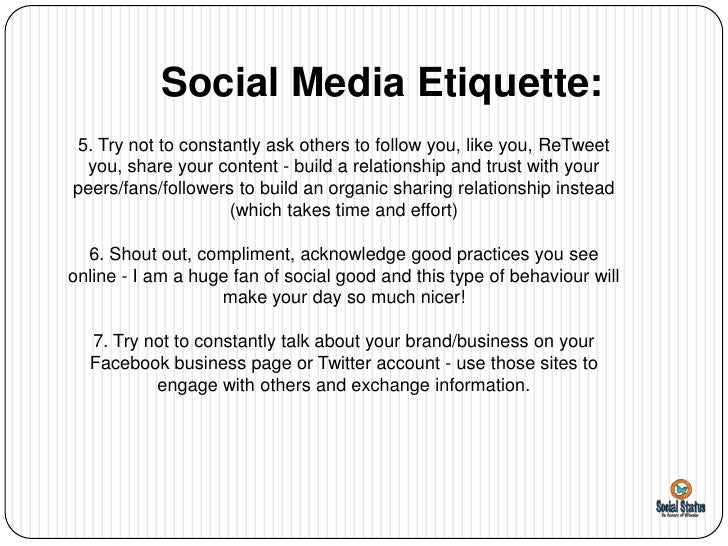 Social media etiquette in the workplace